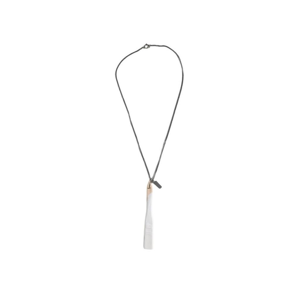 Maison Margiela Paintbrush Pendent necklace silver
